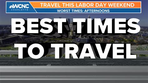 When are the best -- and worst -- times to travel this holiday weekend?